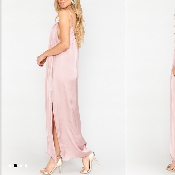 Show Me Your Mumu Regan Maxi Dress in Petal Pink - Picture 3 of 9